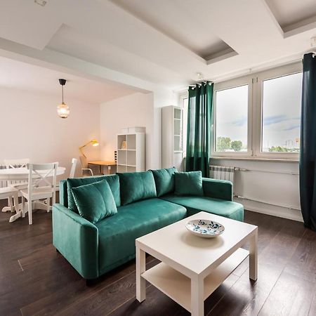 Saska Kepa Green Apartment Varšava Exteriér fotografie