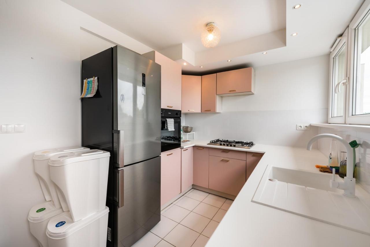 Saska Kepa Green Apartment Varšava Exteriér fotografie