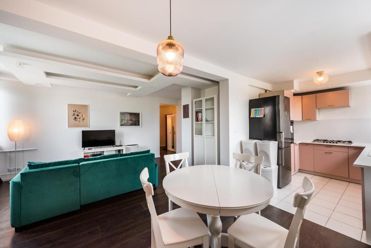 Saska Kepa Green Apartment Varšava Exteriér fotografie