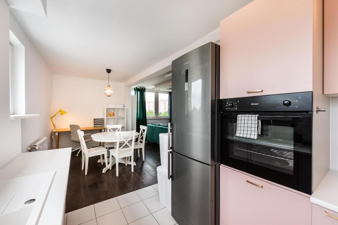 Saska Kepa Green Apartment Varšava Exteriér fotografie