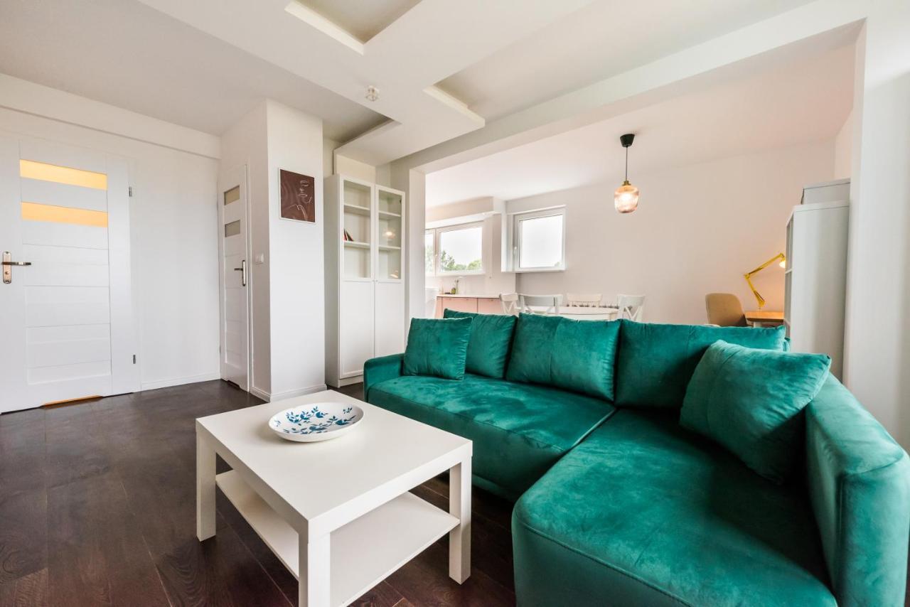 Saska Kepa Green Apartment Varšava Exteriér fotografie