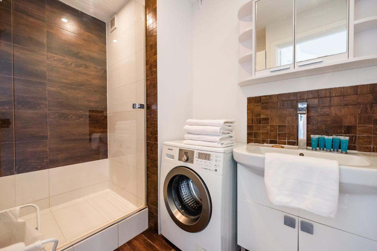 Saska Kepa Green Apartment Varšava Exteriér fotografie